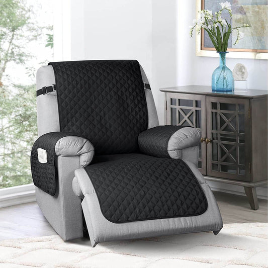 Universal Recliner Sofa Cover Integrated Sofa Slipcover Anti-fouling Waterproof - Mubimart