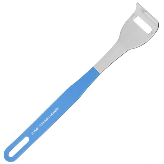 Useful Tongue Scraper Stainless Steel Oral Tongue Cleaner - Mubimart