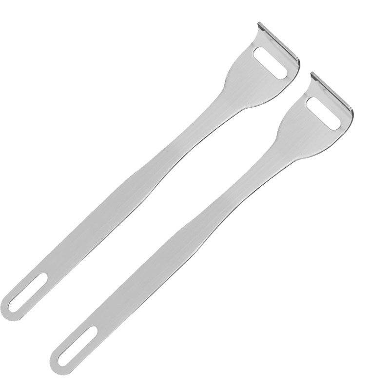 Useful Tongue Scraper Stainless Steel Oral Tongue Cleaner - Mubimart