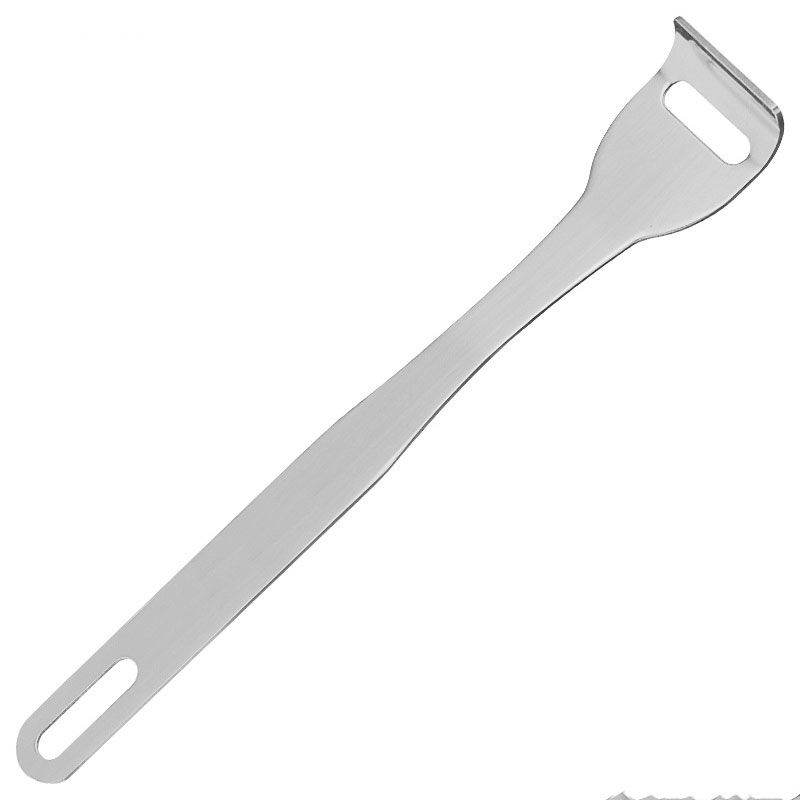 Useful Tongue Scraper Stainless Steel Oral Tongue Cleaner - Mubimart
