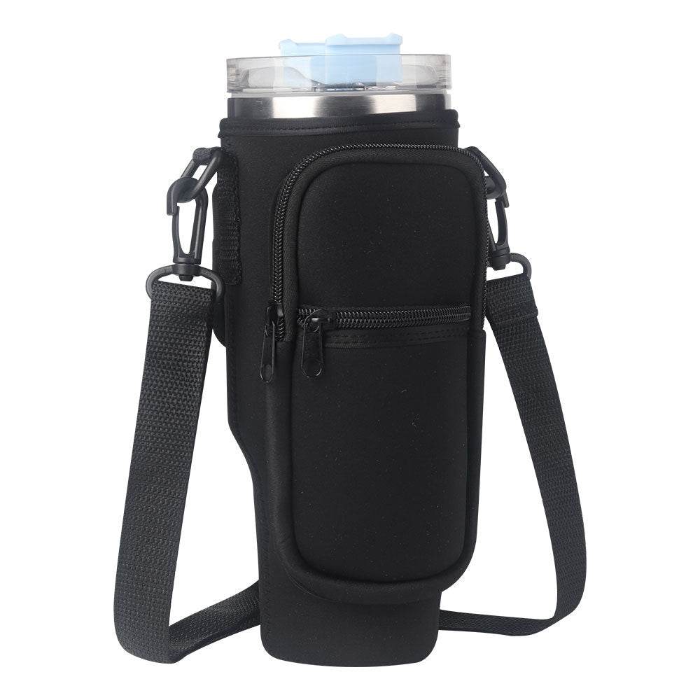 Vacuum Thermal Straw Cup Sleeve Sports Neoprene - Mubimart