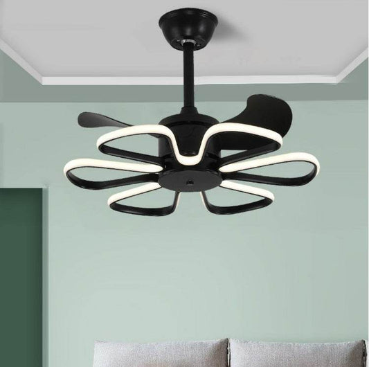Variable Frequency Ceiling Fan Lamp In Bedroom - Mubimart