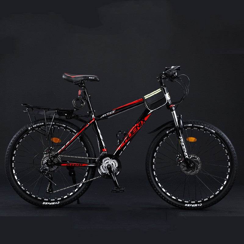 Variable Speed Shock Absorption Mountain Bike - Mubimart