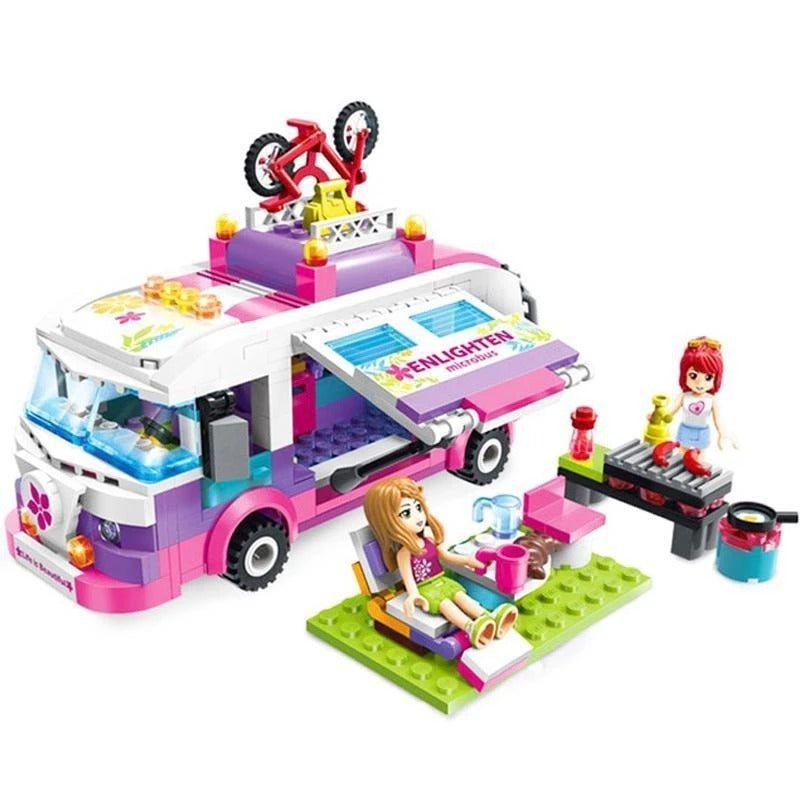 Vehicle Building Block Sets - Mubimart -  