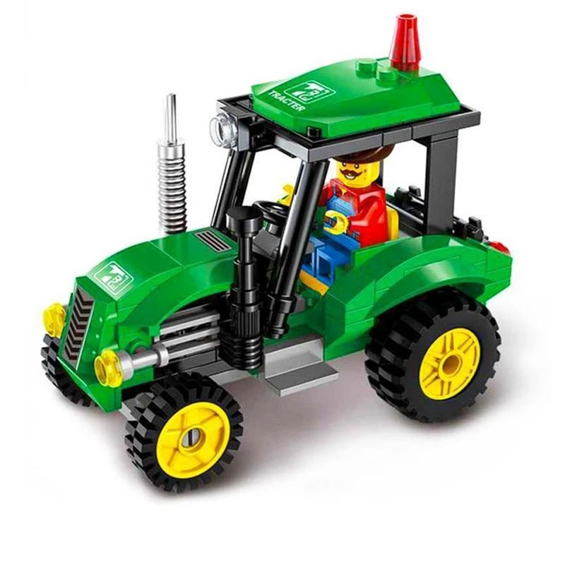 Vehicle Building Block Sets - Mubimart -  