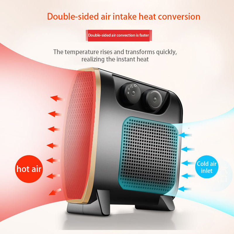 Vertical And Horizontal Dual-purpose Heater Desktop - Mubimart -  