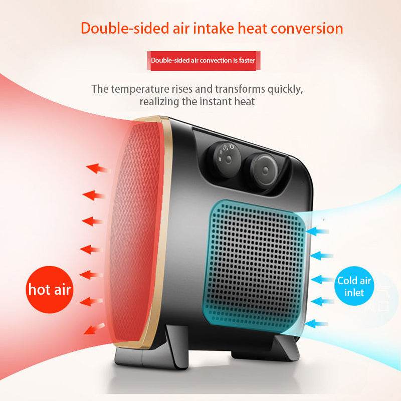 Vertical And Horizontal Dual-purpose Heater Desktop - Mubimart
