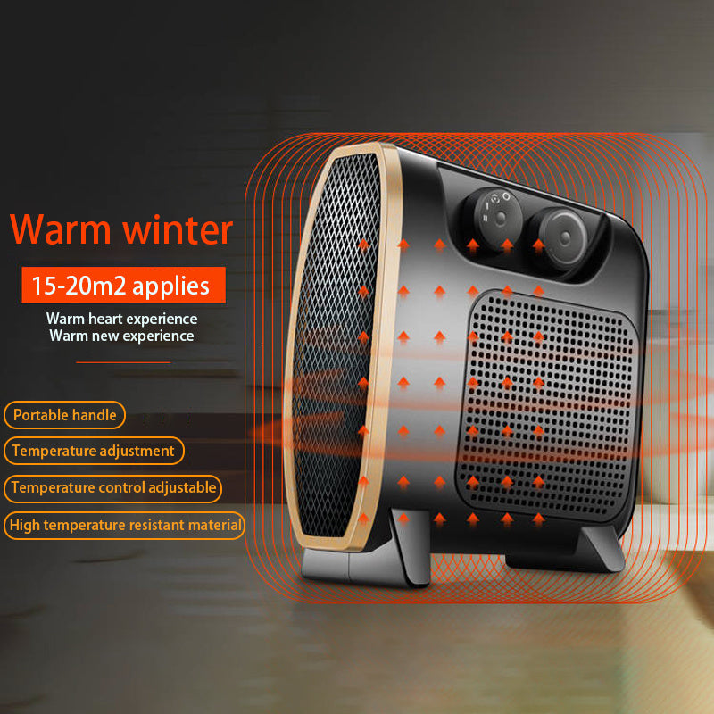 Vertical And Horizontal Dual-purpose Heater Desktop - Mubimart - Tower heaters 