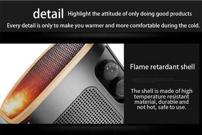 Vertical And Horizontal Dual-purpose Heater Desktop - Mubimart
