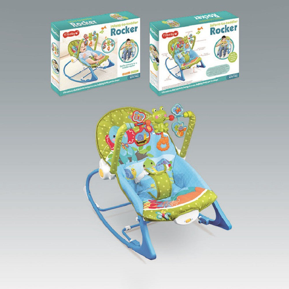 Vibrating Music Rocking Baby Electric Rocking Chair - Mubimart - Baby toys 