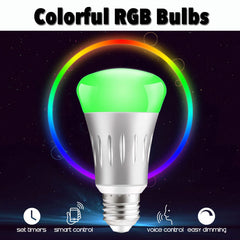 Voice control led light bulb - Mubimart -  