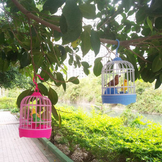 Voice control mini bird cage - Mubimart