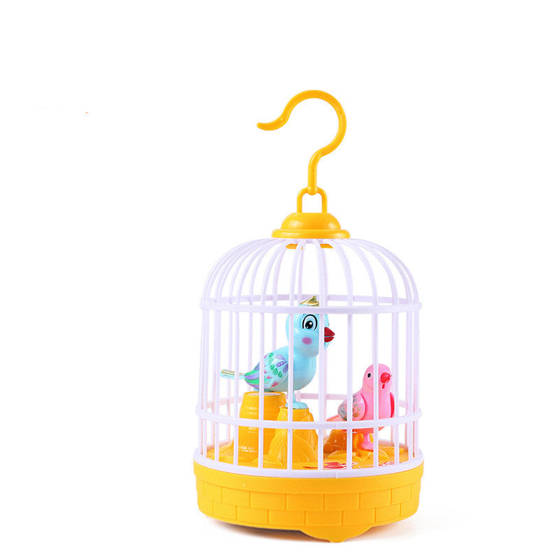 Voice control mini bird cage - Mubimart -  