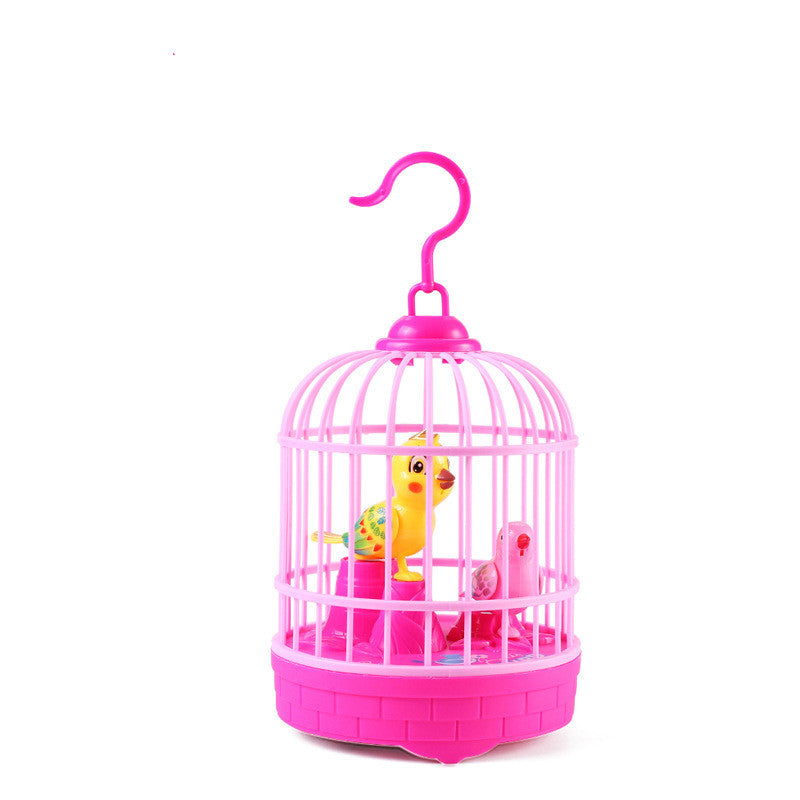 Voice control mini bird cage - Mubimart -  