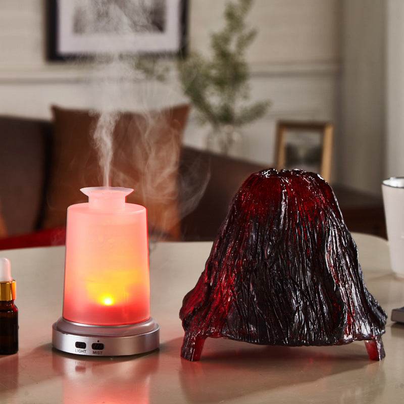 Volcanic Resin Ultrasonic Air Fragrance Humidifier - Mubimart