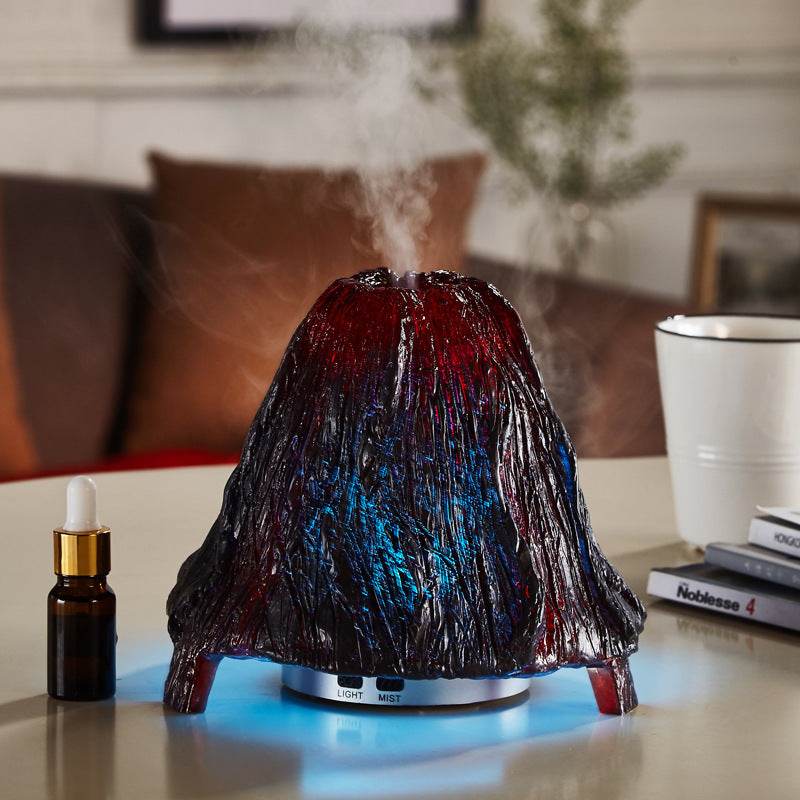 Volcanic Resin Ultrasonic Air Fragrance Humidifier - Mubimart