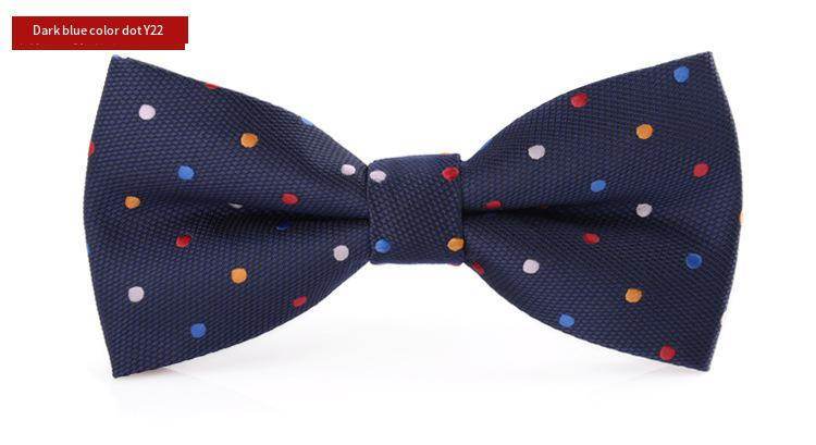 Bridegroom Bow Tie Trendy Men's British Formal Wear Wedding Bow Tie Wedding Bow Tie Men's Bow Tie - Mubimart