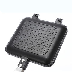 Waffle Bread Toast Mold Breakfast Pan Fry - Mubimart -  