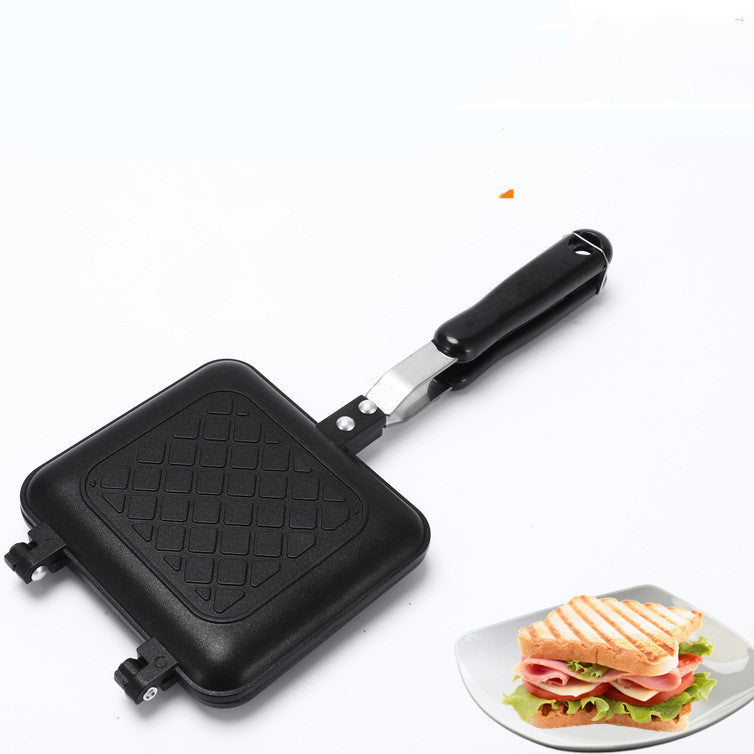 Waffle Bread Toast Mold Breakfast Pan Fry - Mubimart - Frying Pans & Skillets 