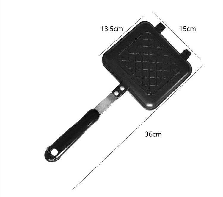Waffle Bread Toast Mold Breakfast Pan Fry - Mubimart