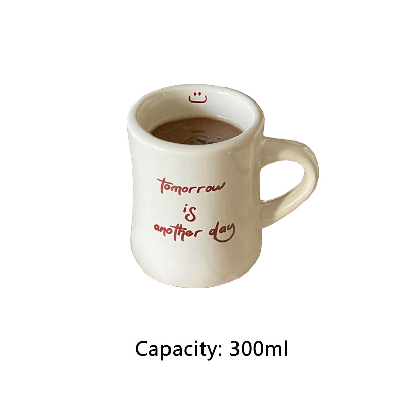 Waist Tight Mug Coffee Mug Retro - Mubimart -  