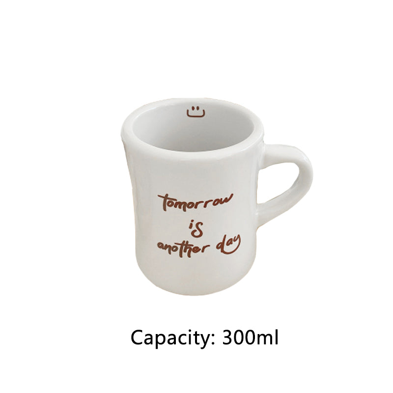 Waist Tight Mug Coffee Mug Retro - Mubimart -  