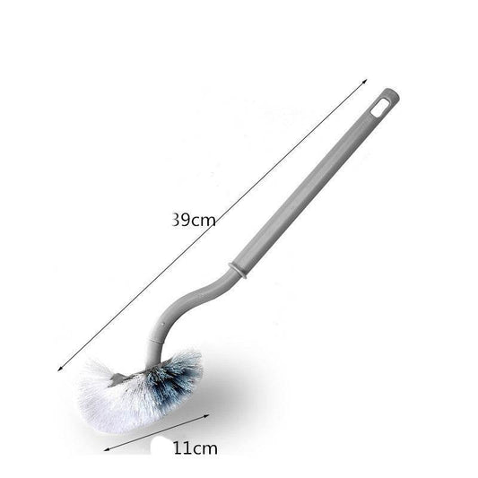 Wall-mounted S-shaped Toilet Brush For Domestic Bathrooms - Mubimart