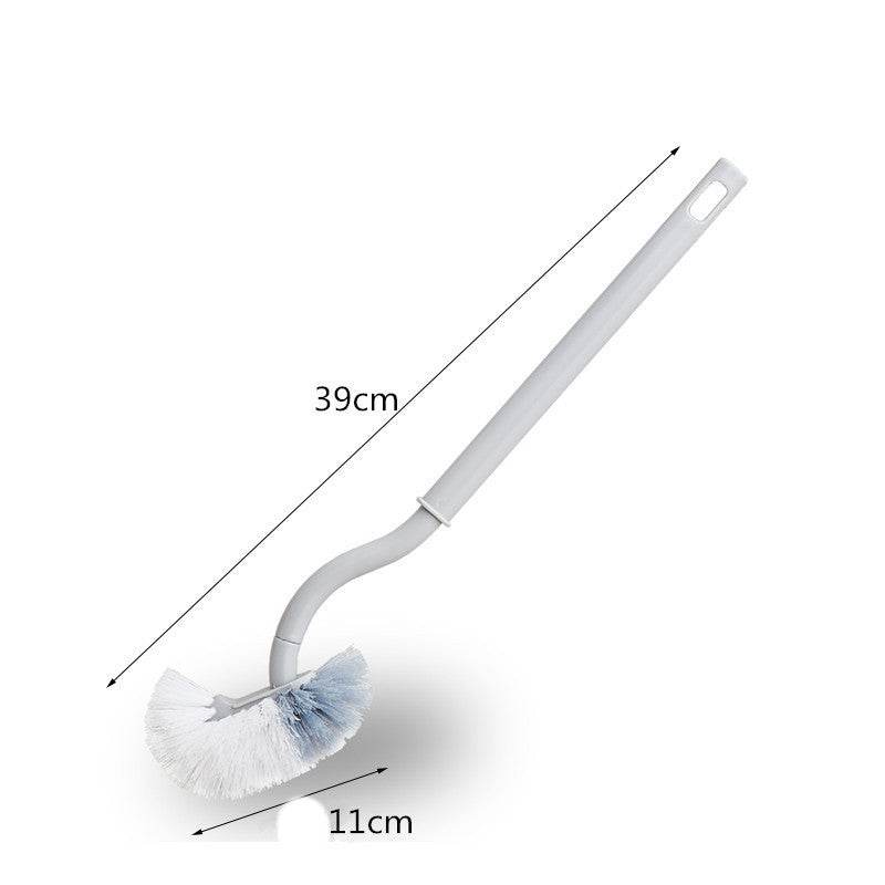 Wall-mounted S-shaped Toilet Brush For Domestic Bathrooms - Mubimart