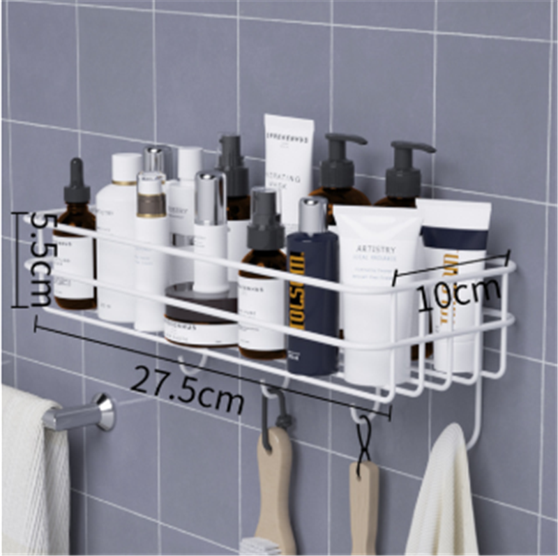 Wall-mounted Wall Shelf Bathroom Multifunctional - Mubimart -  