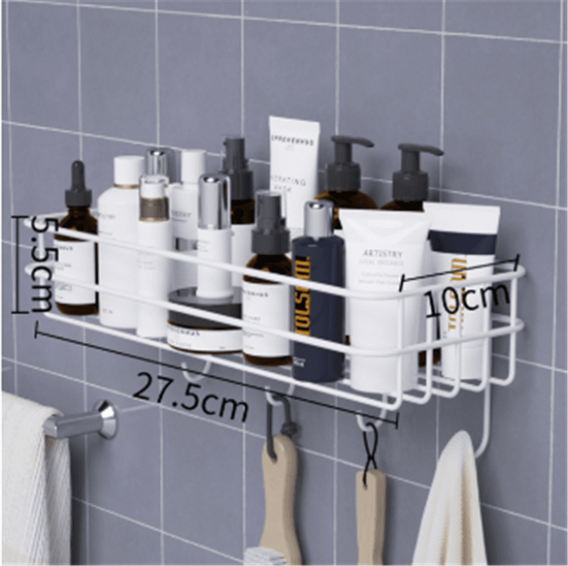 Wall-mounted Wall Shelf Bathroom Multifunctional - Mubimart