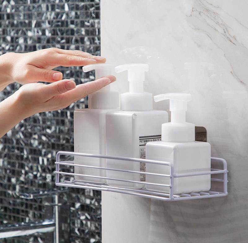 Wall-mounted Wall Shelf Bathroom Multifunctional - Mubimart