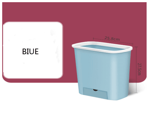 Wall-mounted trash can - Mubimart