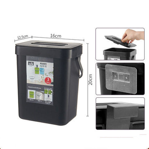 Wall-mounted trash can - Mubimart -  