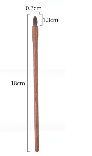 Walnut Makeup Brush - Mubimart