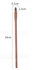 Walnut Makeup Brush - Mubimart -  