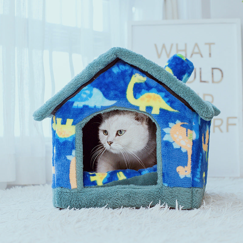 Wanghong Pet House Dog House Cat House Four Seasons - Mubimart -  