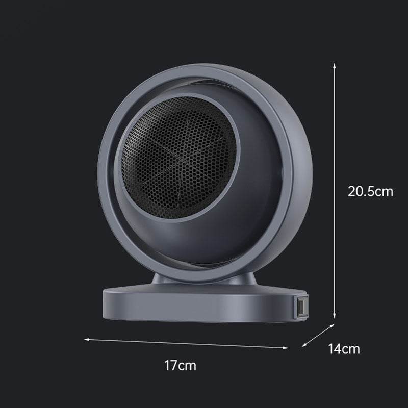 Warm Air Blower Household Desk Mute Mini Heater Dormitory Office Small Heater Gift - Mubimart