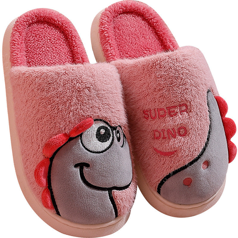 Warm Home Soft Bottom Couple Cotton Slippers For Men Winter - Mubimart -  