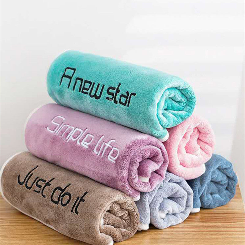 Water Absorption Towel In Beauty Salon Wipes Hair Quickly - Mubimart -  