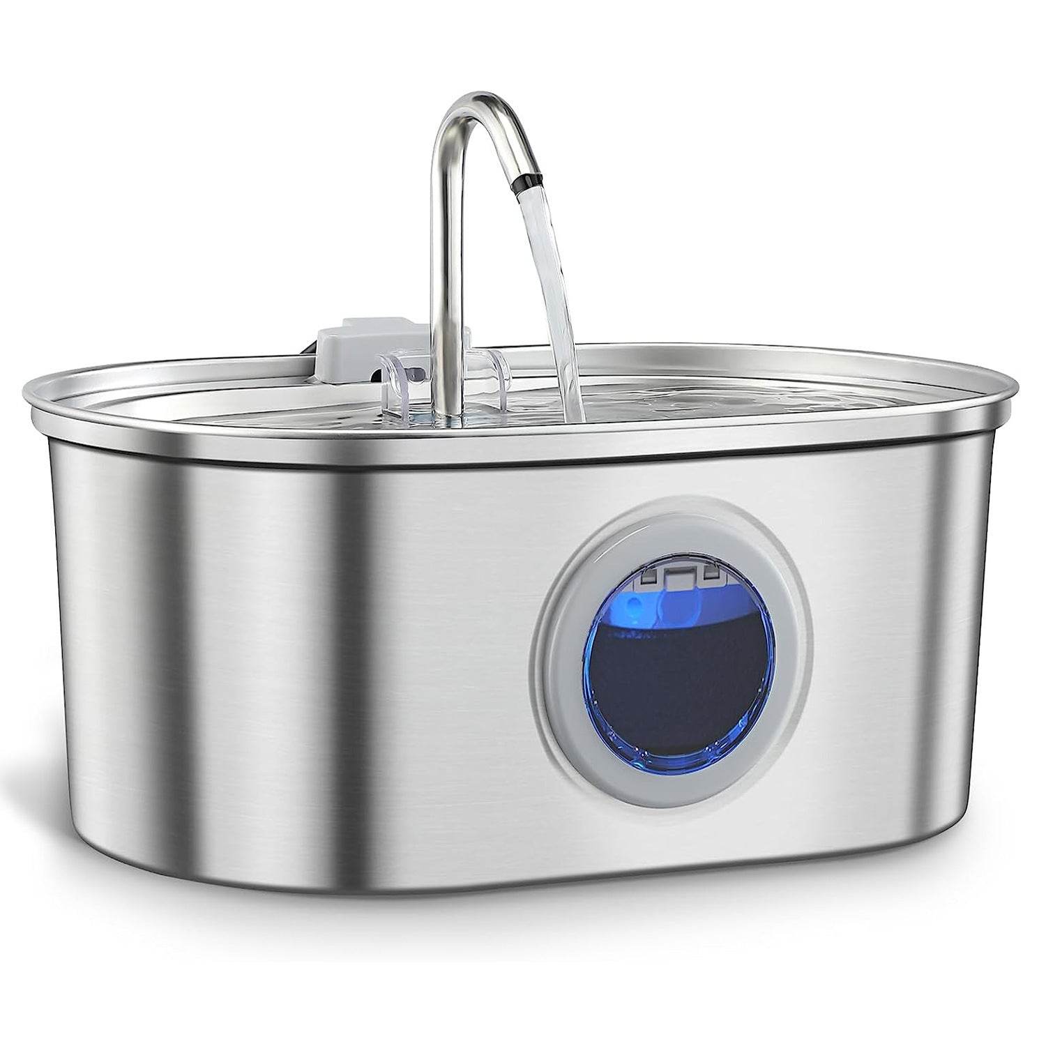 Water Feeder Stainless Steel Pet Water Dispenser - Mubimart