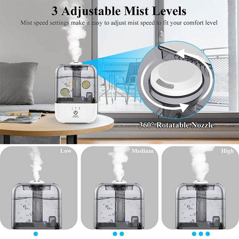 Water Humidifier Large-capacity Aromatherapy Humidifier - Mubimart