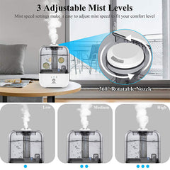 Water Humidifier Large-capacity Aromatherapy Humidifier - Mubimart -  