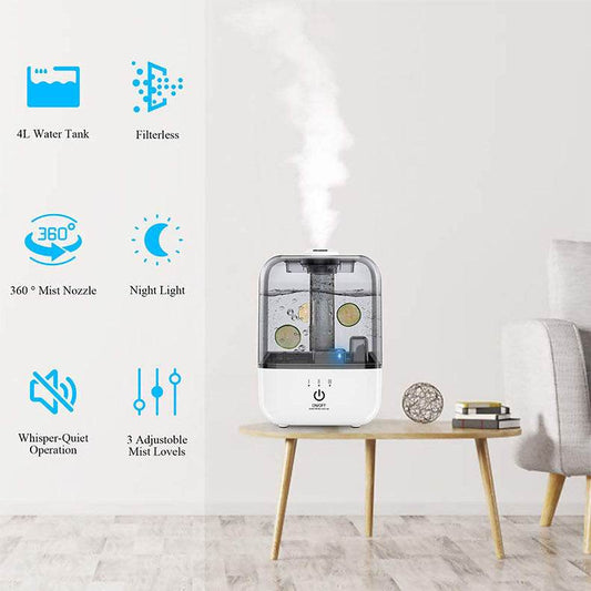 Water Humidifier Large-capacity Aromatherapy Humidifier - Mubimart