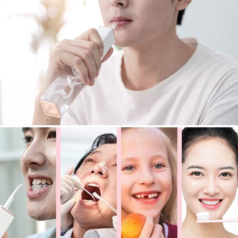 Water Jet Floss Dental Irrigator Dental Pick Oral Irrigation Teeth Cleaning Machine Water Dental Flosser Faucet Oral Irrigator - Mubimart