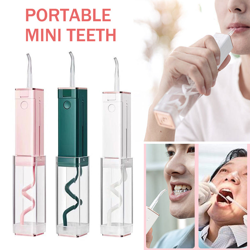 Water Jet Floss Dental Irrigator Dental Pick Oral Irrigation Teeth Cleaning Machine Water Dental Flosser Faucet Oral Irrigator - Mubimart - Water Flosser 