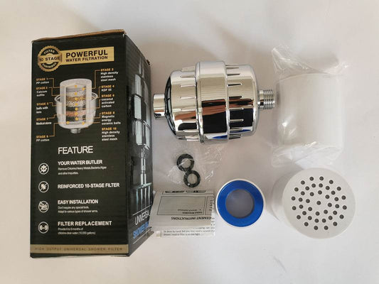 Water Purifying Sprinkler Shower Filter - Mubimart