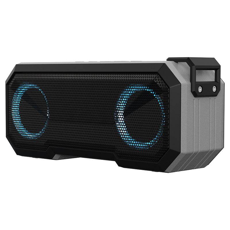 Waterproof Colorful Luminous Outdoor Wireless Speaker With Dual Speakers With Power Bank - Mubimart