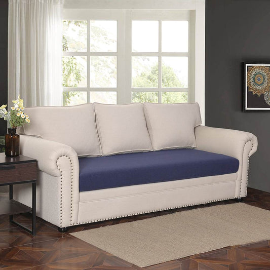 Waterproof Corduroy Sofa Cover Anti-Slip Elastic Cushion Covers Living Room Washable Recliner Furniture Protector - Mubimart