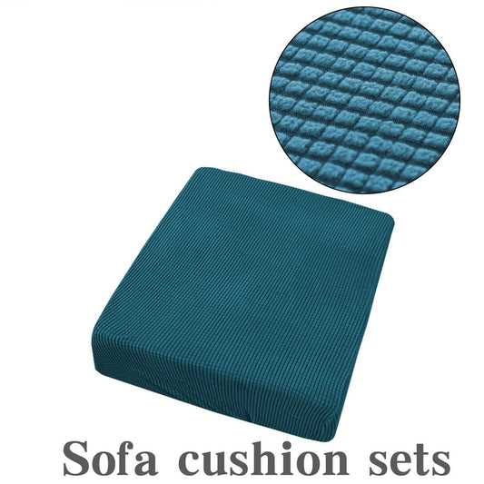 Waterproof Corduroy Sofa Cover Anti-Slip Elastic Cushion Covers Living Room Washable Recliner Furniture Protector - Mubimart