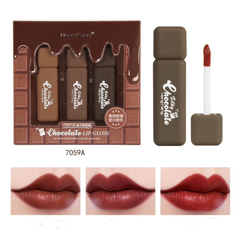 Waterproof LongLasting Moisturizing Lipgloss Matte Mist Lipstick Makeup Cosmetics - Mubimart
